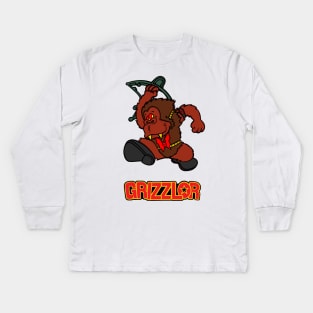 Grizzly Kong Kids Long Sleeve T-Shirt